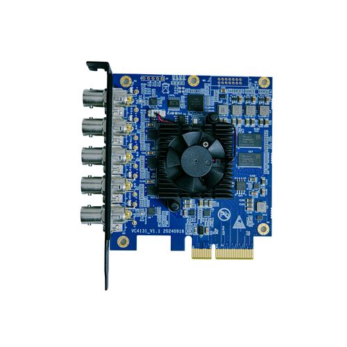 Плата AVMATRIX VP51 PCIE 5 каналов SDI захват-воспроизведение, фото 