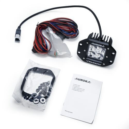 ALO-E-2-P4T Фара 9-36В, 40Вт, 3200Лм, 6000K-6500K, Дальний свет - белый, фото , изображение 7