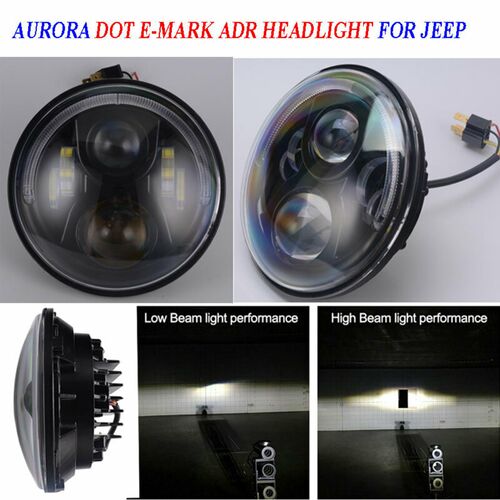 ALO-M-1-C Фара 12В, 50Вт/55Вт, 3450Лм/3360Лм, 6000K, Ближний/Дальний свет, фото , изображение 6