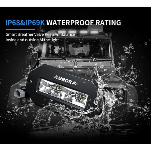 ALO-EL-4-E13T Фара 9-36В, 40Вт, 3200Лм, Рабочий свет - белый, фото , изображение 10