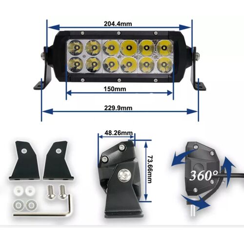 Балка 9-36В, 60Вт, 6500K, 6", Рабочий свет - белый, Сценографический ALO-D5D1-6-E12J Балка 9-36В, 60Вт, 6500K, 6", Рабочий свет - белый, Сценографический ALO-D5D1-6-E12J Балка 9-36В, 60Вт, 6500K, 6", Рабочий свет - белый, Сценографический ALO-D5D1-6-E12J, фото , изображение 7