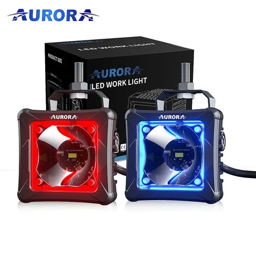 ALO-D3-2-P23 RGB APP Фара 9-36В, 30Вт, 6500K, светодиод 3570-RGB, 2 шт, фото 
