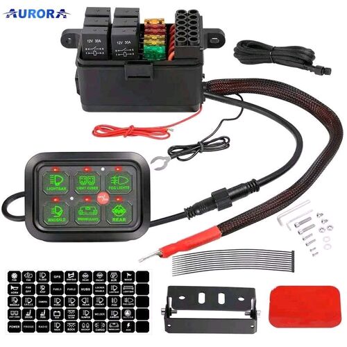 ALO-JC01 12-24В, 720Вт, Панель управления светом универсальная, размер: 95x65x10mm, фото , изображение 7