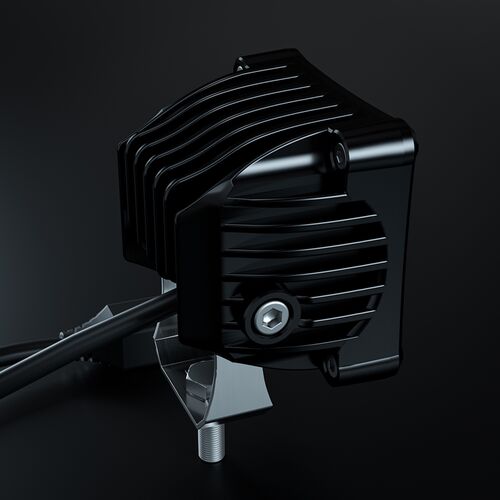 ALO-D3-2-E4D1 Фара 9-36В, 20Вт, 2000Лм, 6000K-6500K, Ближний свет - белый, без проводки, фото , изображение 4