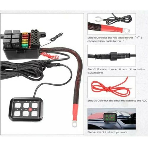 ALO-JC01 12-24В, 720Вт, Панель управления светом универсальная, размер: 95x65x10mm, фото , изображение 12