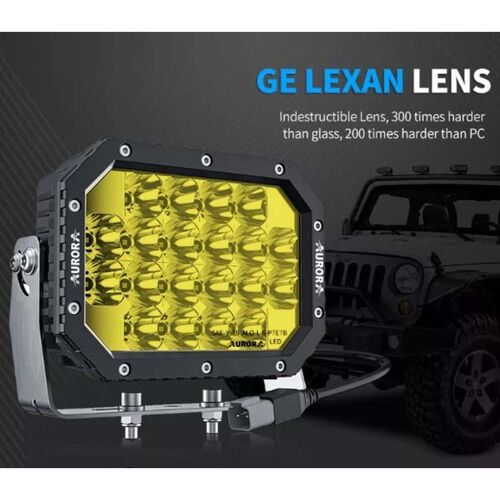 ALO-T-L-6-P7E7D1 Фара 9-36В, 100Вт, 7000Лм, Комбинированный свет - желтый, фото , изображение 2