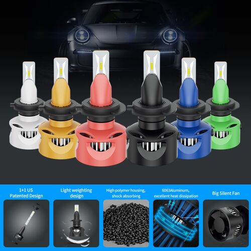 ALO-F8-H7 Автолампа 12-24В, 21Вт, 1700Лм, 6500K, Белый свет, 2 шт, фото , изображение 6