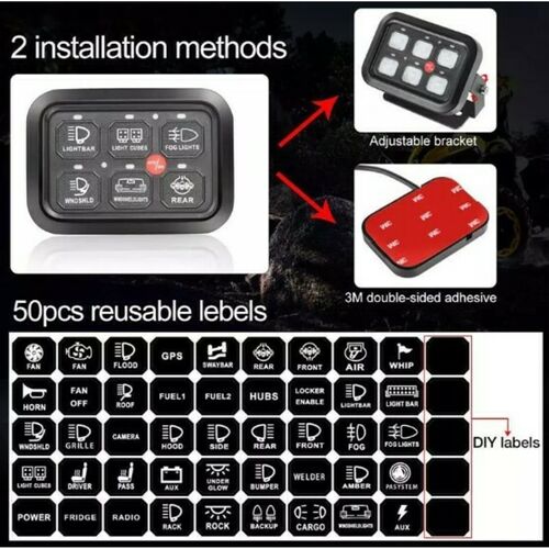 ALO-JC01 12-24В, 720Вт, Панель управления светом универсальная, размер: 95x65x10mm, фото , изображение 9