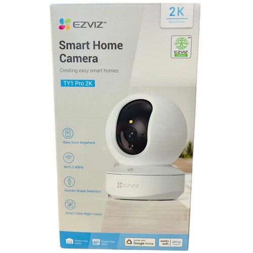 Wi-Fi внутренняя поворотная IP камера EZVIZ TY1 Pro 2K 3 Мп (4 мм), фото , изображение 9