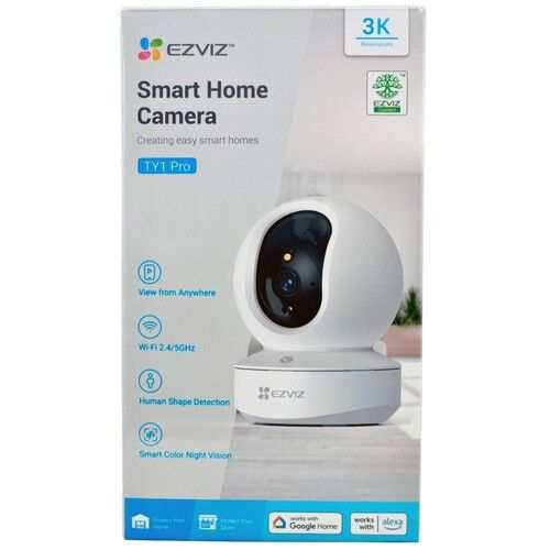 Wi-Fi внутренняя поворотная IP камера EZVIZ TY1 Pro 3K 5 Мп (4 мм), фото , изображение 9