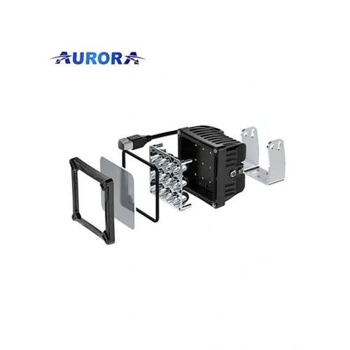 ALO-K-W-4-C27T3 4" Фара 9-36В, 120Вт , 9600Лм, 6500K, Рабочий свет 100°, фото , изображение 5