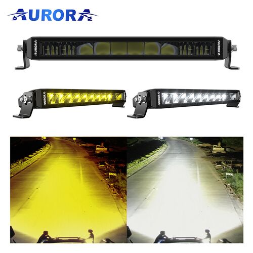 ALO-S6-20-R5H1 Балка 9-36В, 150Вт/150Вт, 6500Лм, 20", Дальний свет - белый, желтый, фото , изображение 9