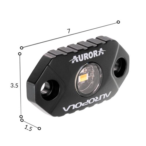 ALO-Y-2-H1 Amber+White Фара 12В, 9Вт, 495Лм, Комбинированный свет - белый, желтый, фото , изображение 10