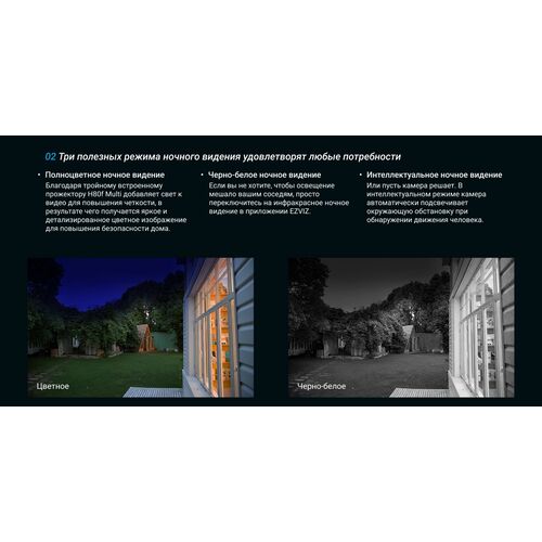 Wi-Fi уличная поворотная IP камера EZVIZ H80f Multi 2K+ 4 Мп (2,8 мм, 6 мм, 12 мм), фото , изображение 22
