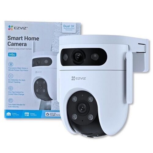 Wi-Fi уличная поворотная IP камера EZVIZ H9c Dual 3K 5 Мп (2,8 и 6 мм), фото , изображение 9