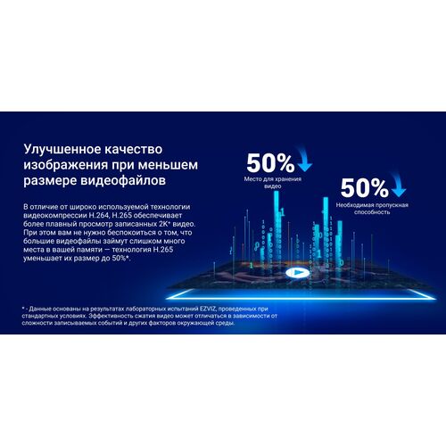 Уличная поворотная IP камера с сим картой EZVIZ H8c 4G 2K 3 Мп (4 мм), фото , изображение 22