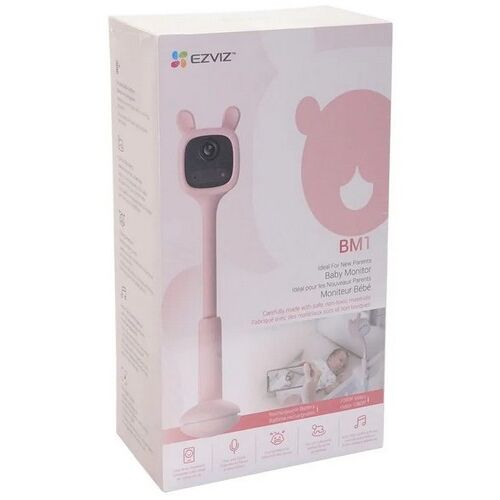 Wi-Fi видеоняня (розовый заяц) EZVIZ BM1 2 Мп (4 мм), фото , изображение 9