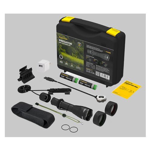 Набор Armytek Predator Pro Magnet USB Extended Set White, фото 