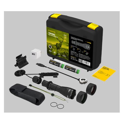 Набор Armytek Viking Pro Magnet USB Extended Set Warm, фото 