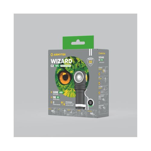 Налобный фонарь Armytek Wizard C2 WG Magnet USB, фото , изображение 6