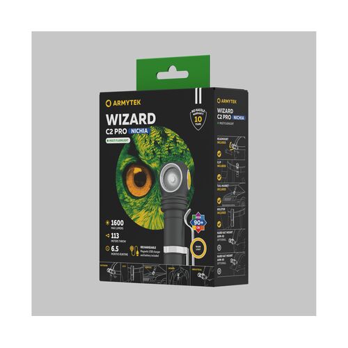 Налобный фонарь Armytek Wizard C2 Pro Nichia Warm, фото , изображение 6