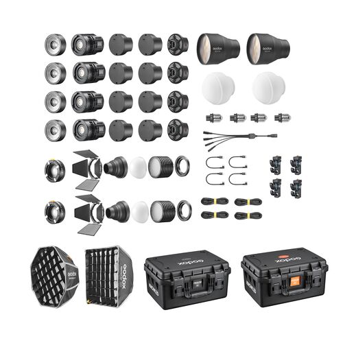 Комплект студийного оборудования Godox Knowled MS60R 4K, фото 