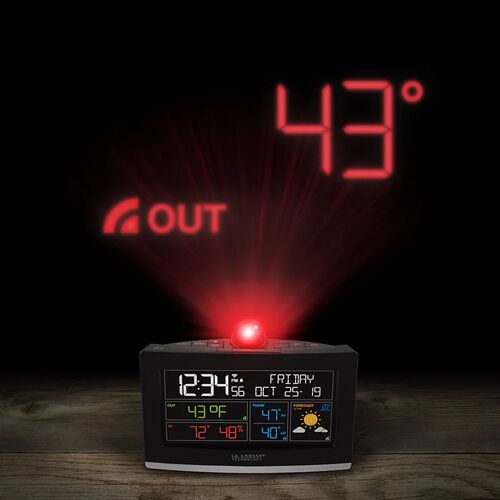 Погодная станция La Crosse WS6837 с проекцией, фото , изображение 7