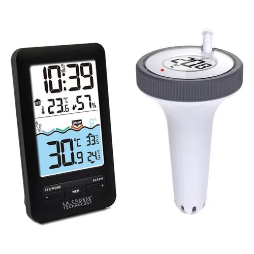 Термогигрометр WS6268TY-BLA с датчиком температуры воды TX15, фото 