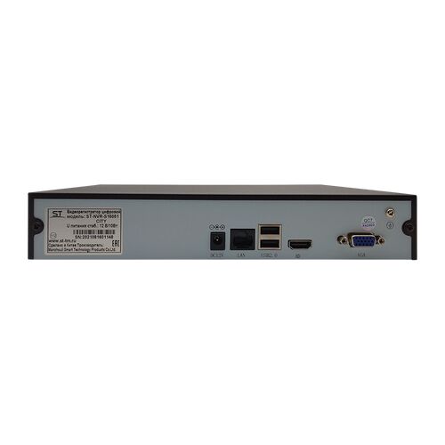 Видеорегистратор IP ST-NVR-S16051 16-канальный 5MP 1 HDD CITY, фото , изображение 3
