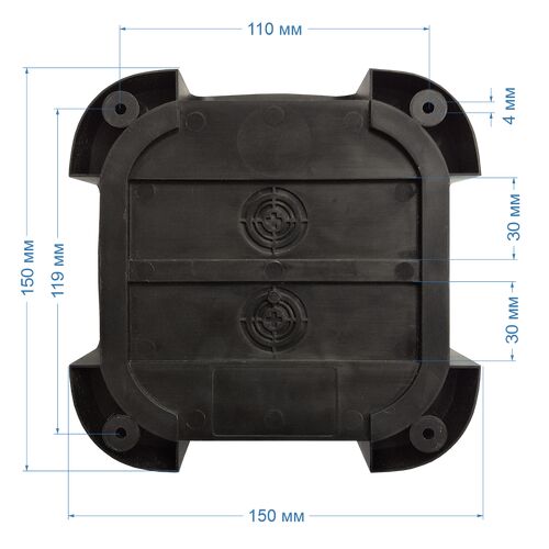 Коробка монтажная ST-K07 PRO Черная, фото , изображение 4