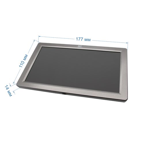 Домофон ST-M209/7 (TS/SD/WF/IPS) СЕРЫЙ, фото , изображение 7