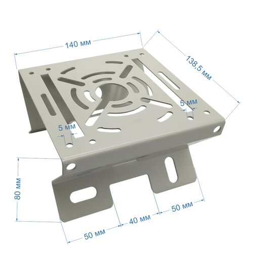 Кронштейн ST-BSS (версия 4) одинарный малый универсальный с хомутом, фото , изображение 3