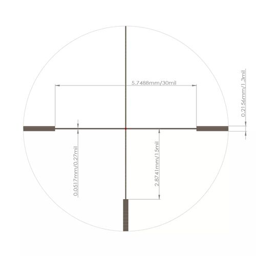 Оптический прицел MewLite 2-12x50 SFP IR Fiber, фото , изображение 3