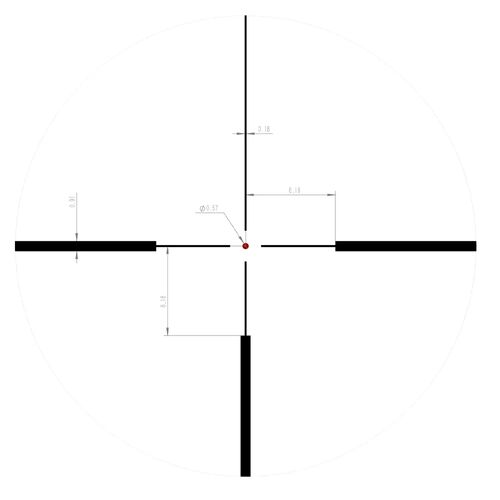 Оптический прицел MewLite 3-12x56 IR SFP, фото , изображение 3