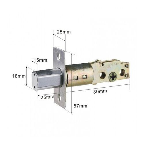 Врезной кодовый замок Selock Hotel Mini с возможностью дистанционного управления кодами доступа через мобильное приложение Ttlock, фото , изображение 10