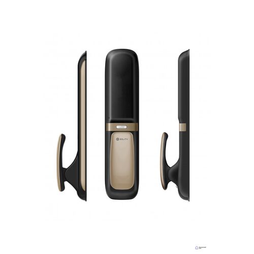 Электронный дверной замок Solity GSP-1000BK GOLD с отпечатком пальца, фото , изображение 2