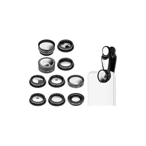 Набор объективов для смартфона Levenhuk Lens S10, фото 