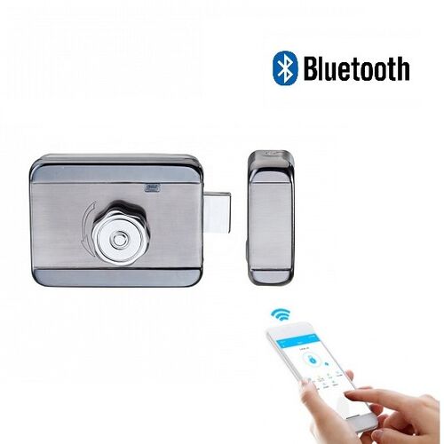 Накладной скрытый электронный замок невидимка Selock Hotel Unitouch с управлением через мобильное приложение Ttlock, фото 