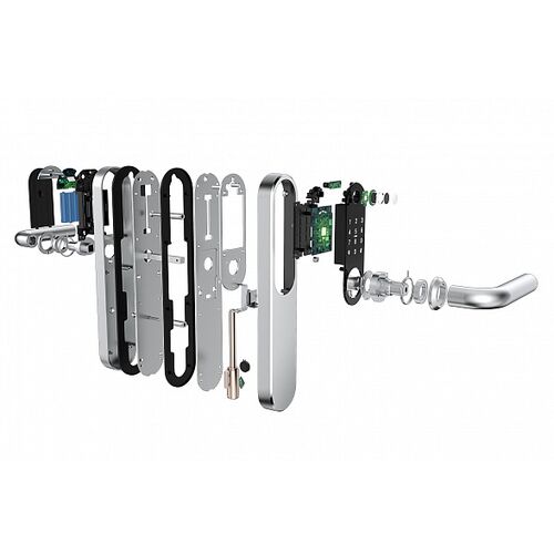 Врезной биометрический замок Selock Hotel Street с возможностью установки на улице с управлением через мобильное приложение Ttlock, фото , изображение 7