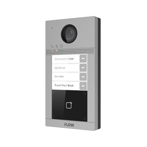 Вызывная IP-панель на 4 абонента iFLOW F-VI-1406ISMCWE1, фото 