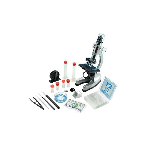 Микроскоп игрушечный EDU-TOYS 100–1200x, в кейсе (MS907), фото 