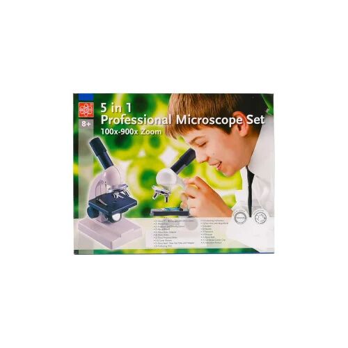 Микроскоп игрушечный EDU-TOYS 100–900x (MS901), фото , изображение 2