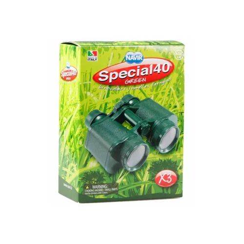 Бинокль детский Navir «Полевой» 3x, зеленый, с футляром, фото , изображение 2
