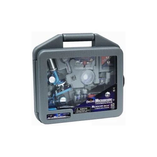 Микроскоп Eastcolight 100–900x в кейсе, 62 аксессуара в комплекте, фото , изображение 2