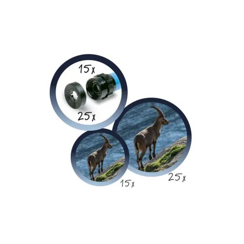 Телескоп детский настольный Navir 15x c дополнительной линзой на 25x, фото , изображение 2