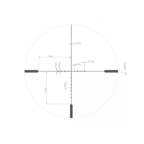 Оптический прицел Artelv CRS Fiber 1-10x28 SFP 34мм, фото , изображение 2