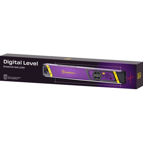 Цифровой уровень Ermenrich Verk LD40, с лазером, фото , изображение 2