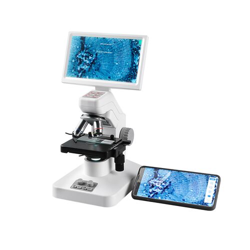 Цифровой микроскоп Микромед iMicro LCD (с нагревательным столиком), фото 