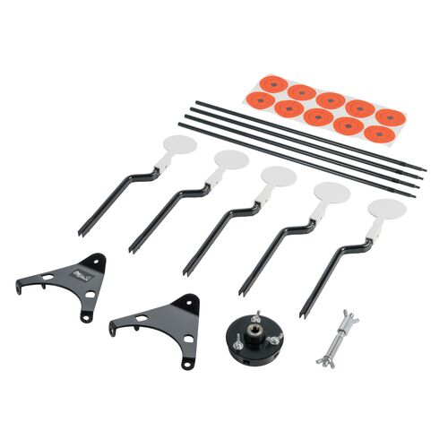 Мишень вращающаяся BLACK STRIKE AT48-5 на треноге, фото 