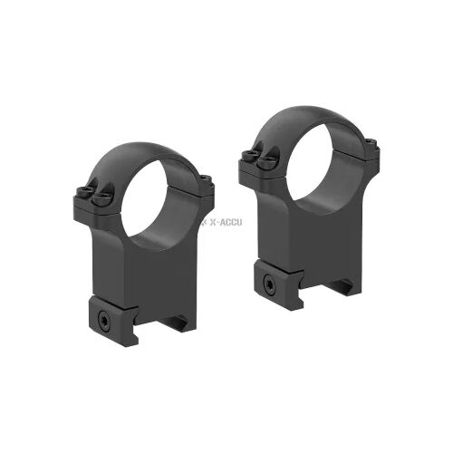 Крепление для прицелов 30mm STEEL High Weaver Rings, фото , изображение 2